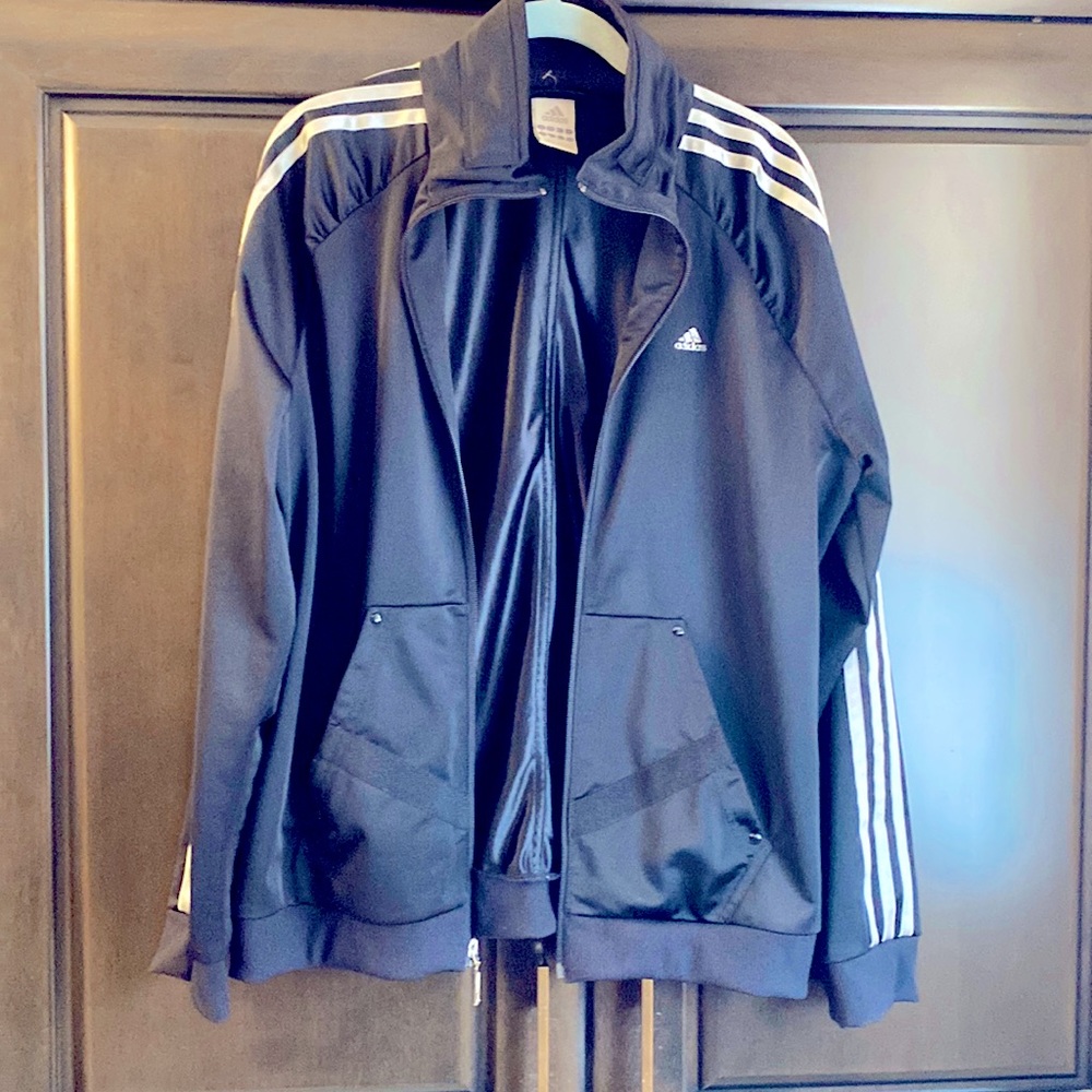 Adidas track zip up track jacket in Vintage Classic Adidas style